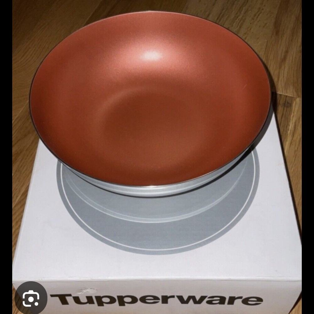 Tupperware Orange Bowl